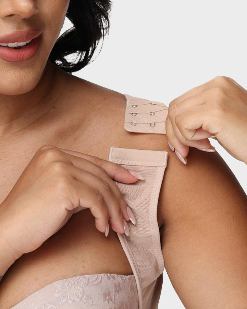 Seamless Zip-Front Full Body Corset Shaper