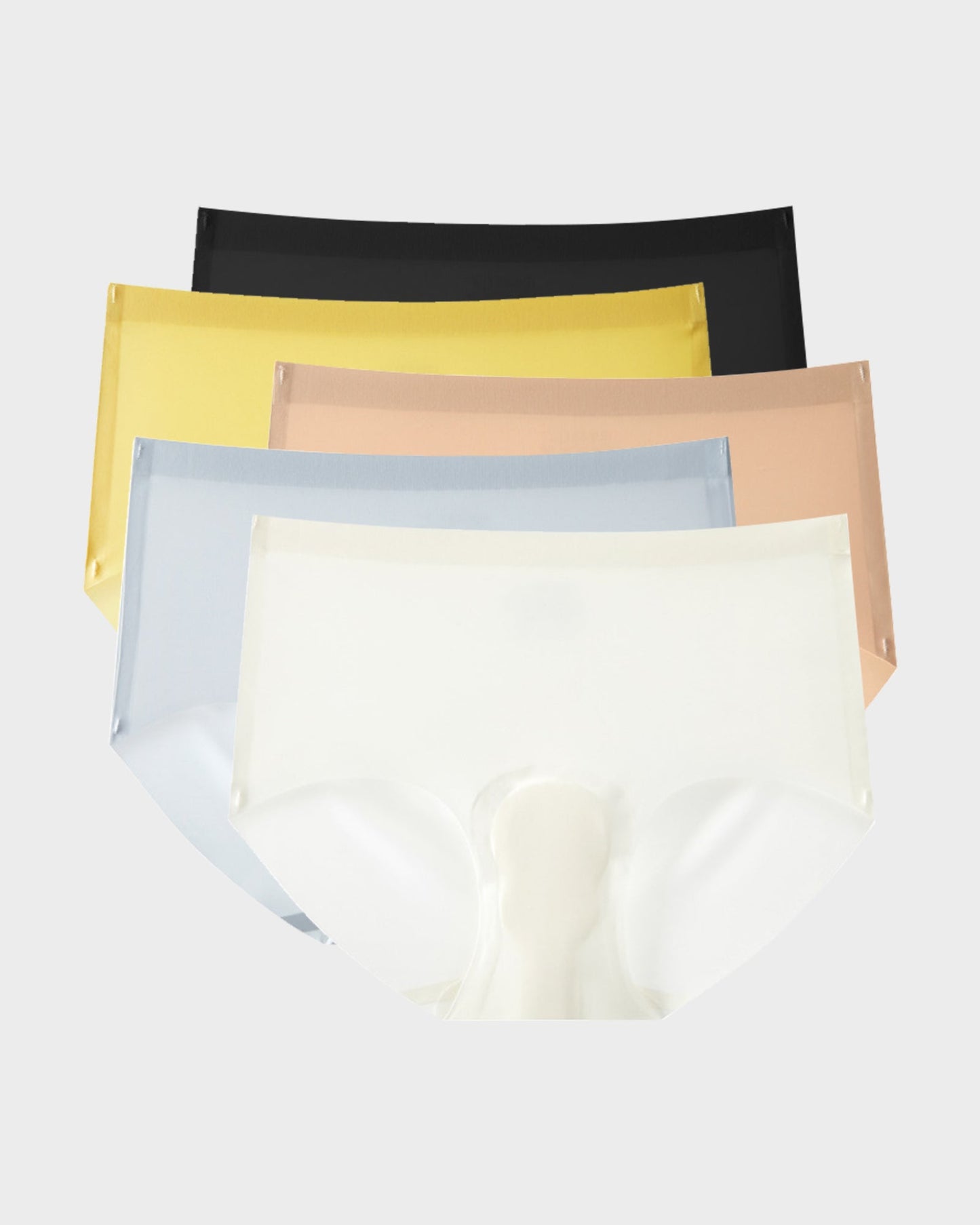 Seamless Anti-Camel Toe Yoga Panties (5 Pack)