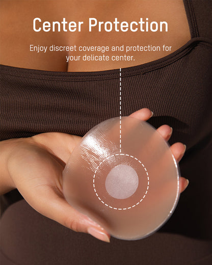 Seamless Non-Adhesive Nip Covers(2 Pairs)