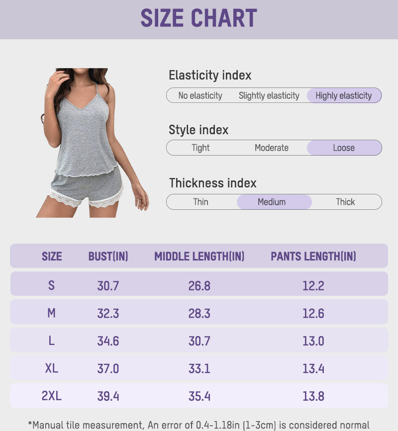 Sexy Lace Patchwork Home Pajama Set