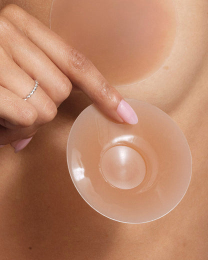 Ultra-Thin Invisible Adhesive Silicone Nipple Covers (2 Pairs)