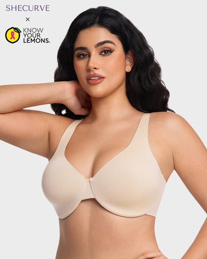 Underwire Adjustable Deep V-neck Bra