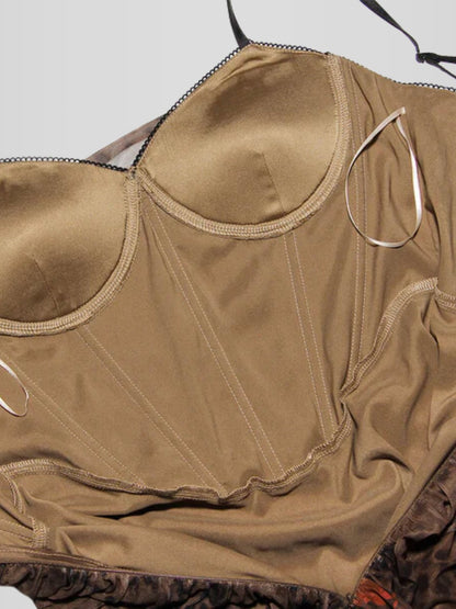 Vestido Bustier Longo Isabelly