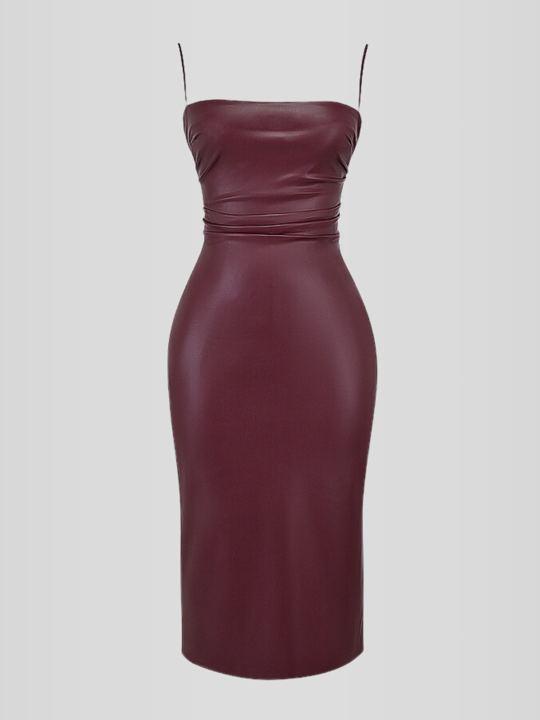 Vestido em Couro Helena