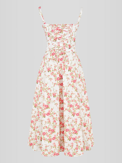 Vestido Midi Floral Camile