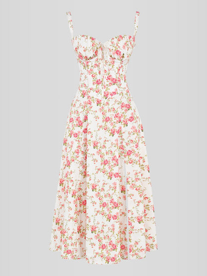 Vestido Midi Floral Camile