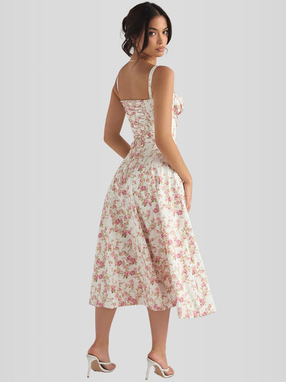 Vestido Midi Floral Camile