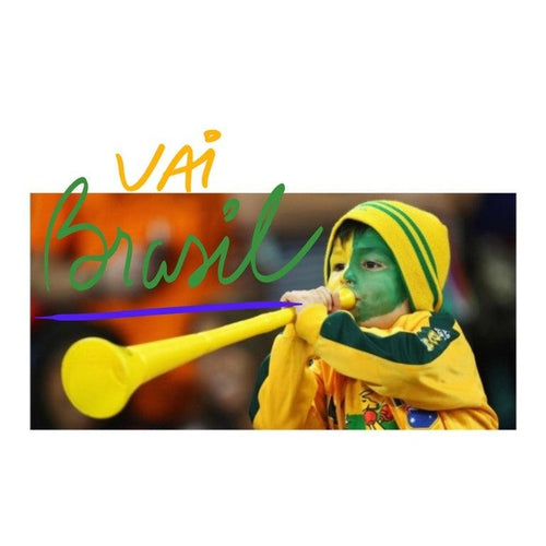 Corneta Vuvuzela Brasil Copa Do Mundo, Cornetão Brasil Diversos Modelos - Loja Pediu Levou