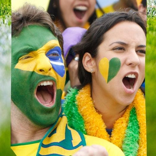 Corneta Vuvuzela Brasil Copa Do Mundo, Cornetão Brasil Diversos Modelos - Loja Pediu Levou