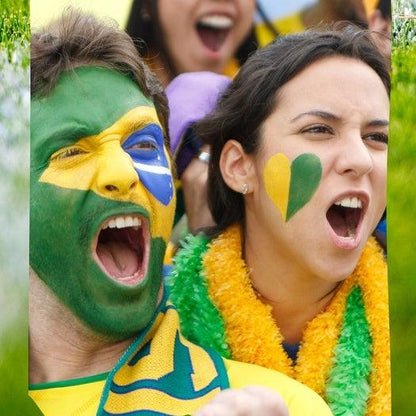 Corneta Vuvuzela Brasil Copa Do Mundo, Cornetão Brasil Diversos Modelos - Loja Pediu Levou