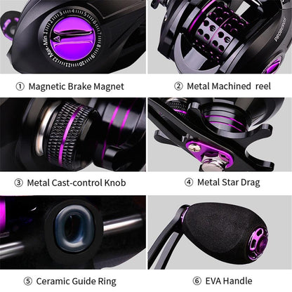 Carretel de Pesca com Isca - Loja Pediu Levou