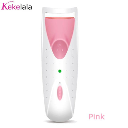 Kekelala elétrica aquecida cílios perm caneta modelador de longa duração cílios quente perming clipes ferramentas de maquiagem automática - Loja Pediu Levou