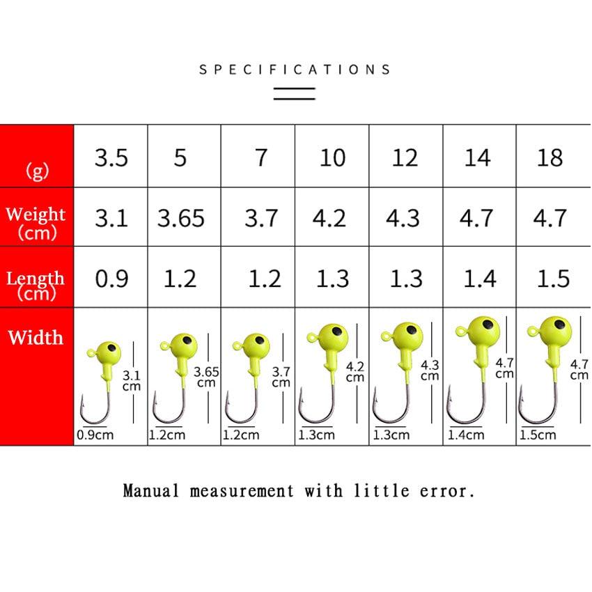 10 Peças de Gancho de Pesca Colorido - Loja Pediu Levou