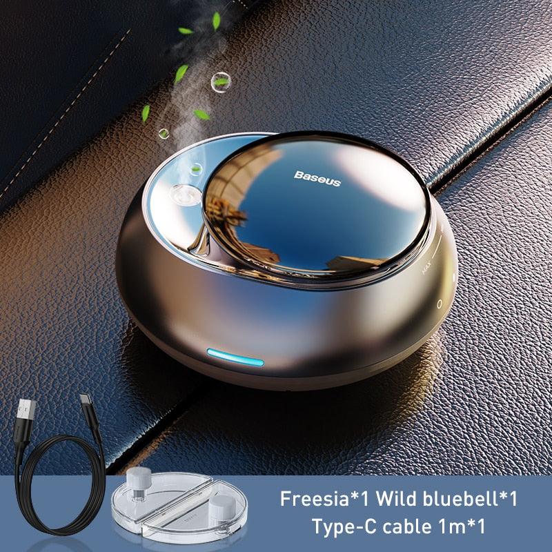 Ambientador de ar do carro com controle app inteligente difusor perfume 15ml carro bluebell fragrância universal baseus acessórios interiores do carro - Loja Pediu Levou
