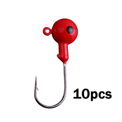 10 Peças de Gancho de Pesca Colorido - Loja Pediu Levou