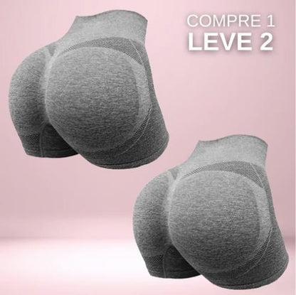 Fitness Shorts: sports high waist, abdominal contraction, breathable, elastic peach hip leggings, light fast drying Yoga Pants