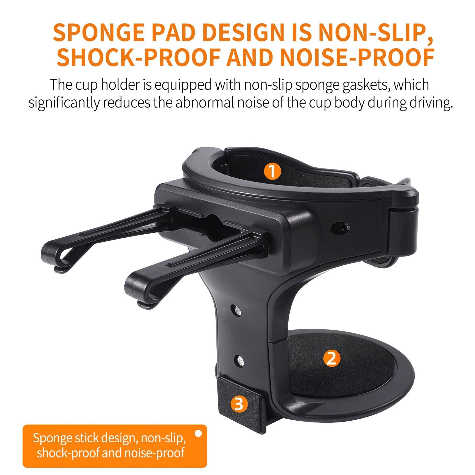 Novo carro de ventilação de ar bebida copo garrafa titular do carro auto caminhão de água suportes de garrafa de água stands copo do carro rack para carro garrafa de água cinzeiro - Loja Pediu Levou