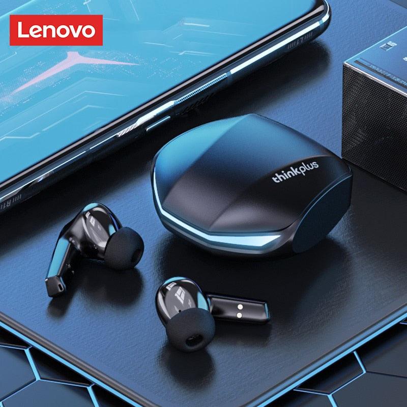 Original lenovo gm2 pro 5.3 fone de ouvido bluetooth sem fio fones de baixa latência hd chamada modo duplo gaming headset com microfone - Loja Pediu Levou