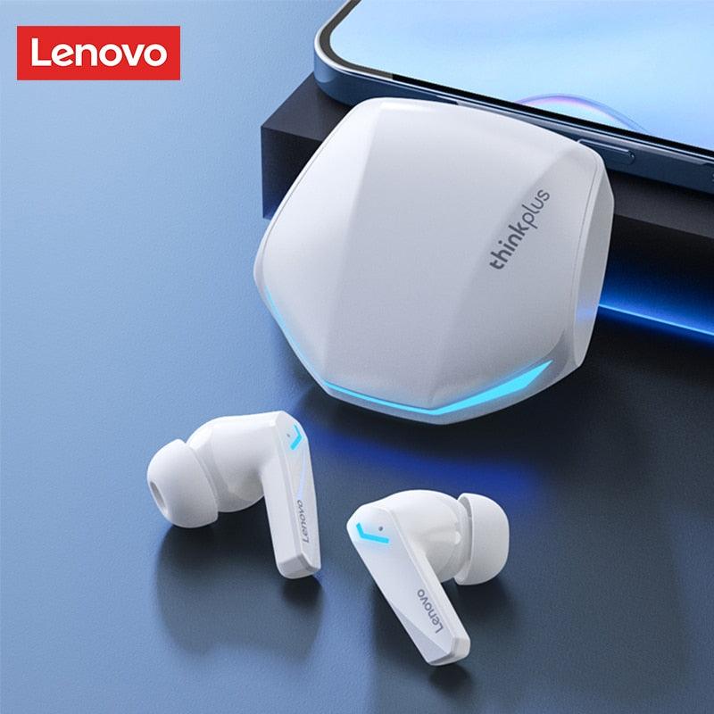 Original lenovo gm2 pro 5.3 fone de ouvido bluetooth sem fio fones de baixa latência hd chamada modo duplo gaming headset com microfone - Loja Pediu Levou